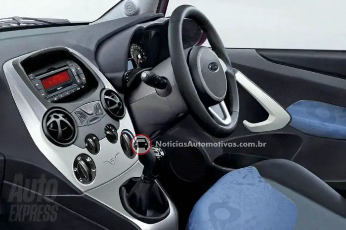 Ford Ka Interior. ford ka europeu novo vermelho