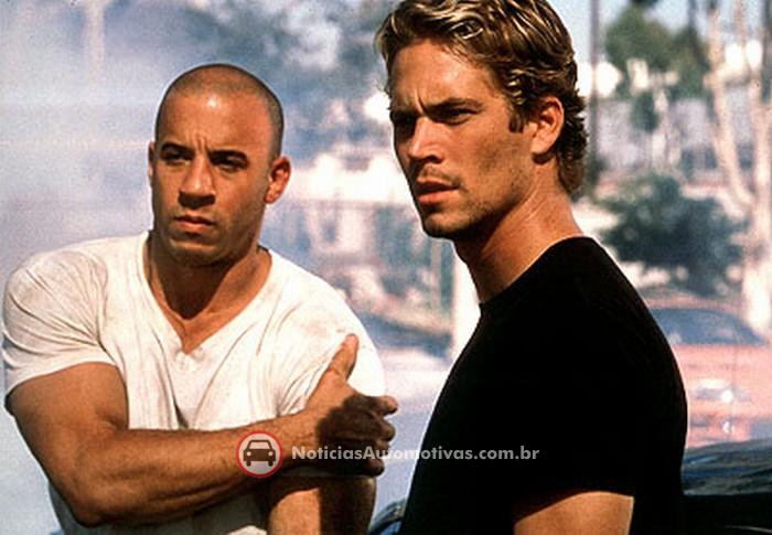 Vin Diesel e Paul Walker no Rio de Janeiro