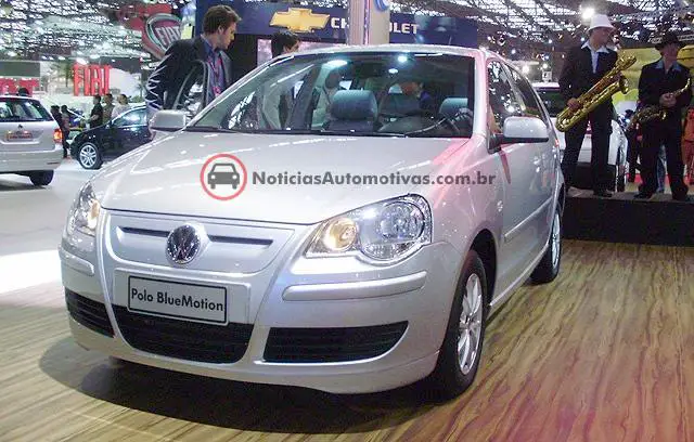volkswagen-polo-bluemotion-brasil-2009 Gol, Fox e Polo BlueMotion serão lançados em 2009, com redução no consumo