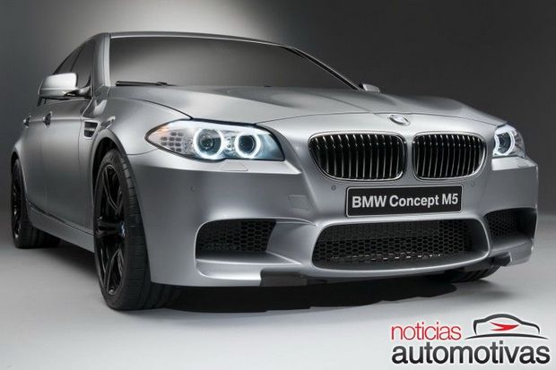 BMW M5 Concept 2012 oficial 1 Nova geração da BMW M5 é revelada oficialmente através do M5 Concept