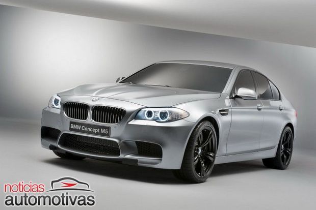 BMW M5 Concept 2012 oficial 2 Nova geração da BMW M5 é revelada oficialmente através do M5 Concept