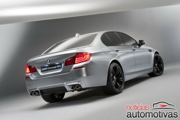BMW M5 Concept 2012 oficial 4 Nova geração da BMW M5 é revelada oficialmente através do M5 Concept