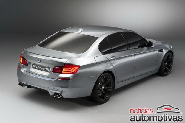 BMW M5 Concept 2012 oficial 5 Nova geração da BMW M5 é revelada oficialmente através do M5 Concept
