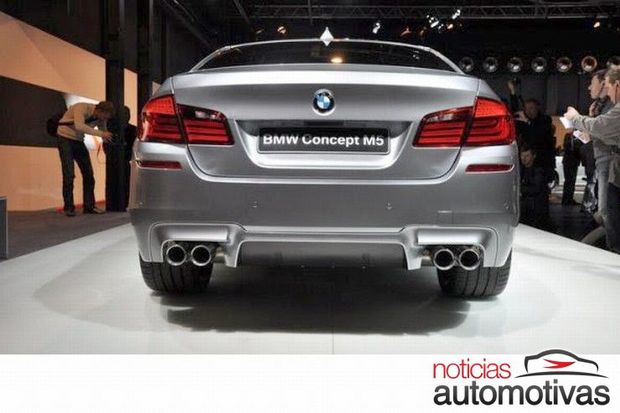 BMW M5 concept 2012 vazou 3 BMW M5 Concept 2012 aparece em fotos de um evento fechado