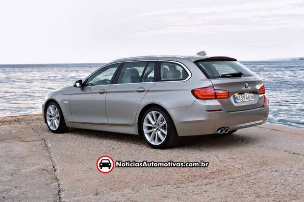 BMW Serie 5 Touring 2011 1 BMW Série 5 Touring 2011 é revelada oficialmente