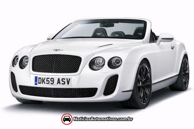 Bentley Continental Supersports Convertible 1 Conversível mais rápido do mundo   Novo Bentley Continental Supersports Convertible
