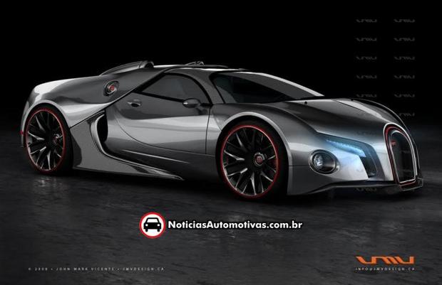 Bugatti Renaissance Design Concept um Veyron atualizado Bugatti Renaissance Design Concept 2 Bugatti Renaissance Design Concept um Veyron atualizado