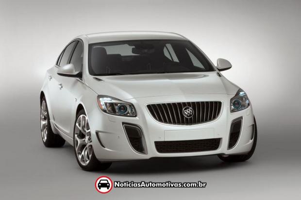 Buick Regal GS 2011 1 Novo Buick Regal GS é um Opel Insignia OPC, mas sem motor V6 Biturbo