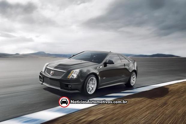 Cadillac CTS V Coupe 2011 oficiais 1 Cadillac CTS V Coupe 2011, com 556 cavalos de potência, é revelado antes do Salão de Detroit