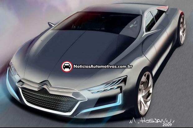 Citroen Metropolis: um estudo de modelo híbrido de luxo Citroen Metropolis 5 Citroen Metropolis: um estudo de modelo híbrido de luxo
