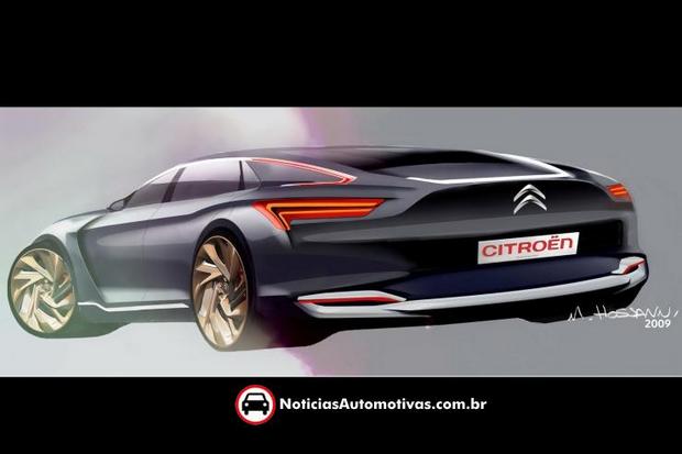 Citroen Metropolis: um estudo de modelo híbrido de luxo Citroen Metropolis 6 Citroen Metropolis: um estudo de modelo híbrido de luxo