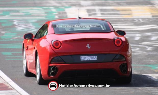 Ferrari California HGTE flagra 2 Ferrari California poderá ganhar kit HGTE