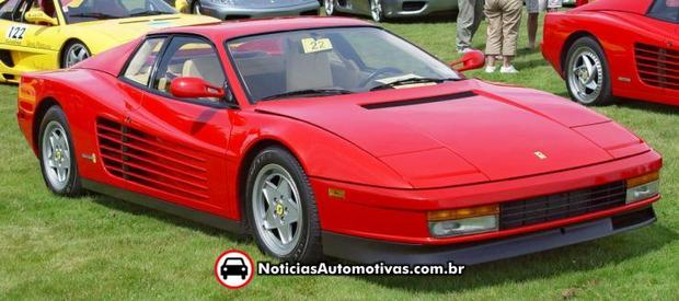 Ferrari Testarossa 1988 Milionário suíço recebe multa no valor de 290.000 dólares!