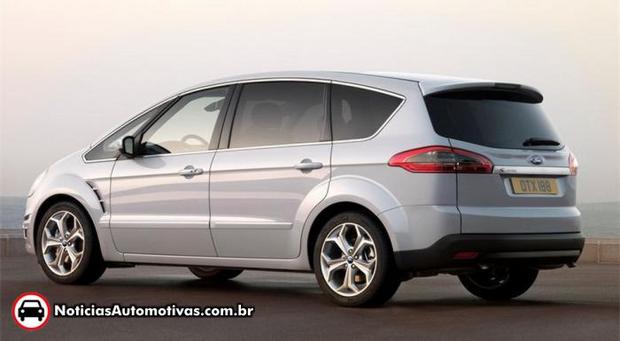 Ford S MAX 2010 galaxy 2010 vazou 2 Ford S MAX 2010 e Galaxy 2010 com facelift tem fotos reveladas na internet