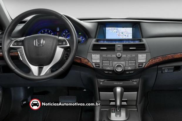 Honda Accord CrossTour primeiras imagens do interior Honda Accord CrossTour interior 2 Honda Accord CrossTour primeiras imagens do interior