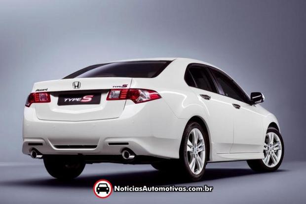 Honda Accord Type S 2 Honda Accord Type S ganha motor a gasolina na Europa