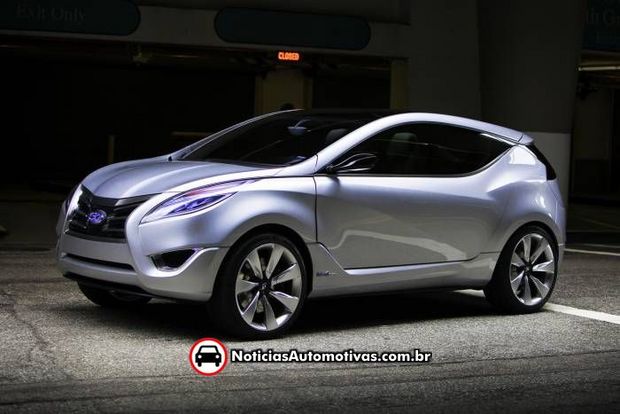 Hyundai Nuvis hybrid concept oficiais 2 Hyundai Nuvis Hybrid Concept também está no Salão de Nova York