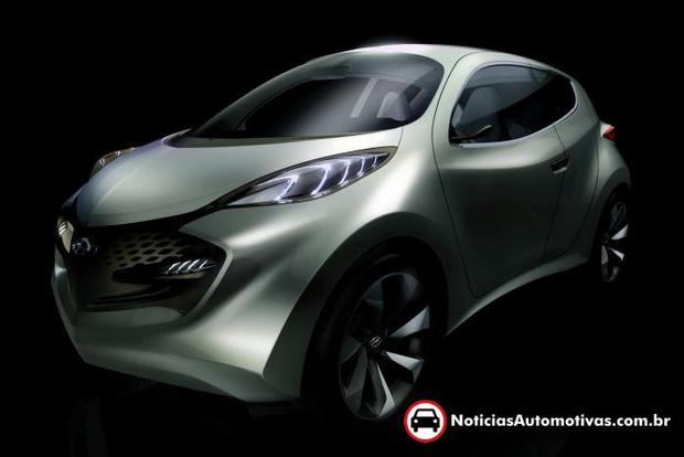 Hyundai ix Metro Concept mostra como será pequeno crossover coreano Hyundai ix Metro concept 1 Hyundai ix Metro Concept mostra como será pequeno crossover coreano