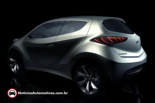 Hyundai ix Metro Concept mostra como será pequeno crossover coreano Hyundai ix Metro concept 2 Hyundai ix Metro Concept mostra como será pequeno crossover coreano