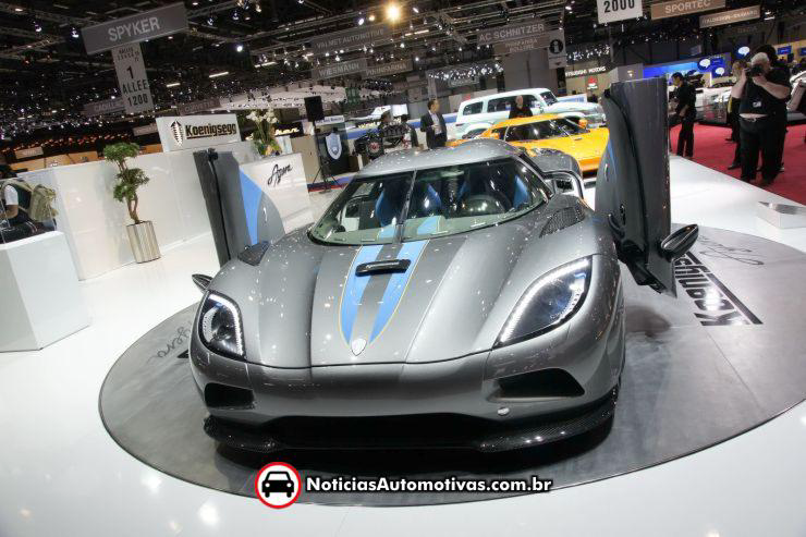  Koenigsegg Agera no Salão de Genebra