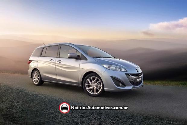 Nova minivan Mazda5 2011 é revelada antes do Salão de Genebra Mazda5 2011 2 Nova minivan Mazda5 2011 é revelada antes do Salão de Genebra