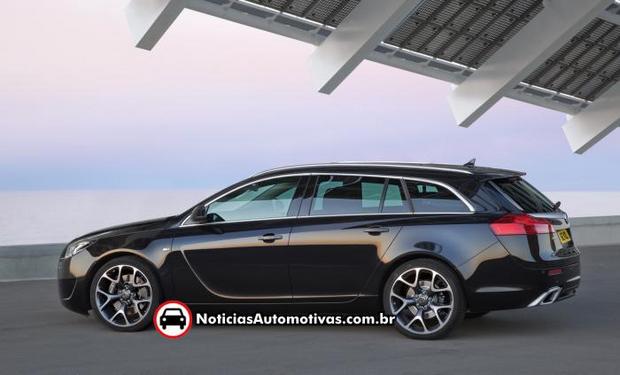Opel Insignia Sports Tourer OPC oficial 2 Opel Insignia OPC Sports Tourer: fotos oficiais da perua esportiva