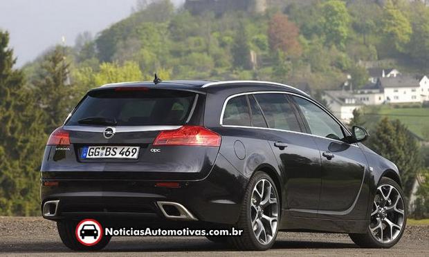 Opel Insignia Sports Tourer OPC oficial 3 Opel Insignia OPC Sports Tourer: fotos oficiais da perua esportiva