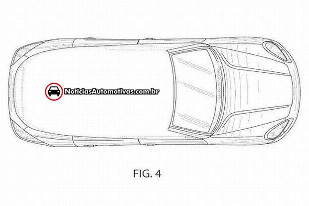 Porsche Panamera conversível terá mesmo quatro portas? Porsche Panamera conversivel desenhos 3 Porsche Panamera conversível terá mesmo quatro portas?