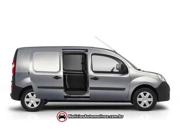 Renault Kangoo Van Maxi 2 Nova Renault Kangoo Van Maxi é lançada na Europa com entre eixos maior que um Mercedes Benz Classe S
