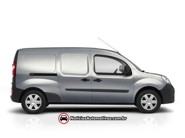 Renault Kangoo Van Maxi 3 Nova Renault Kangoo Van Maxi é lançada na Europa com entre eixos maior que um Mercedes Benz Classe S