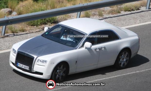 Rolls Royce Ghost flagra carscoop 1 Rolls Royce Ghost é flagrado sem camuflagem na Alemanha