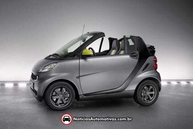 Smart Fortwo Greystyle 1 Smart Fortwo Greystyle tem combinação exclusiva de cores