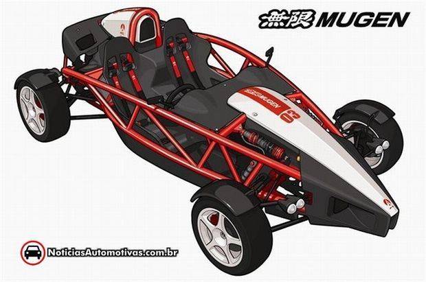 Ariel Atom Mugen versão especial comemorativa ariel atom mugen Ariel Atom Mugen versão especial comemorativa