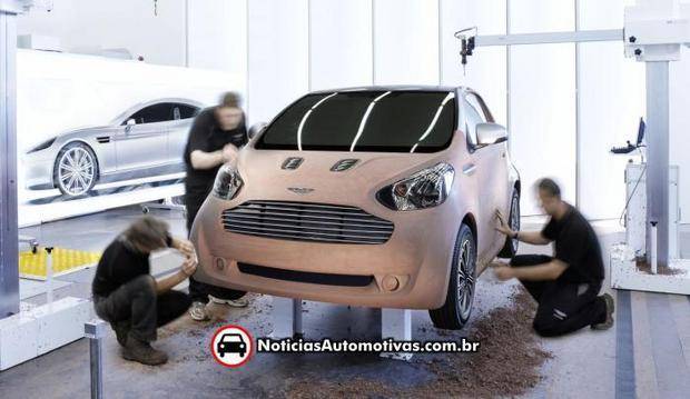 Aston Martin Cygnet Concept revelado, modelo é baseado no Toyota iQ aston martin cygnet concept primeira Aston Martin Cygnet Concept revelado, modelo é baseado no Toyota iQ