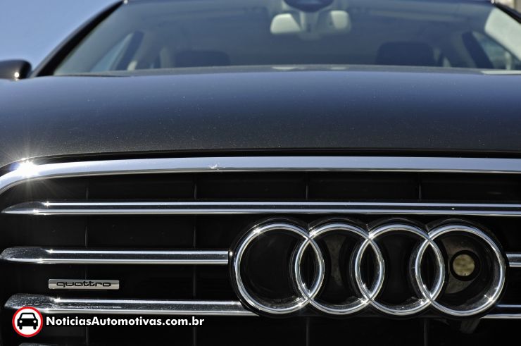  Novo A8 mantém a tradicional construção em alumínio e adiciona o máximo da tecnologia da Audi