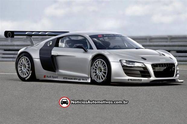 audi r8 le mans series lms Família R8 aumentará em breve, com novas versões Spyder V8 e inspirada na Le Mans Series