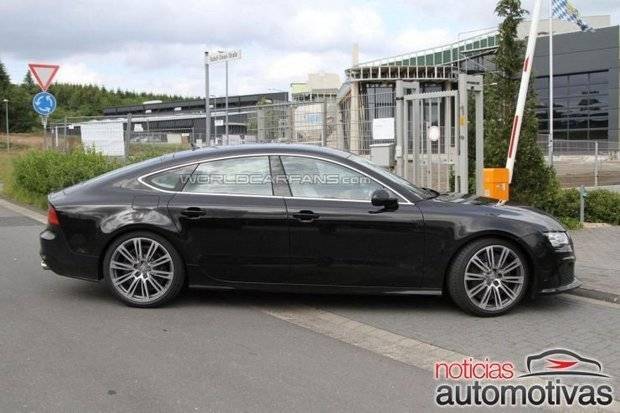 audi s7 alemanha 2 Audi S7 é flagrado na Alemanha
