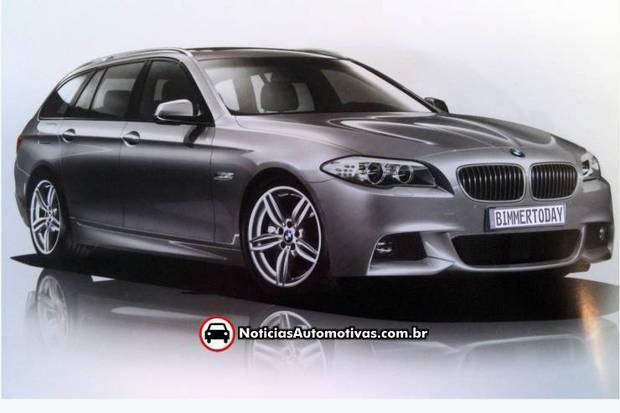 bmw serie 5 2011 folheto pacote m sport 1 Catálogo com imagens da BMW Série 5 2011 com pacote M Sport