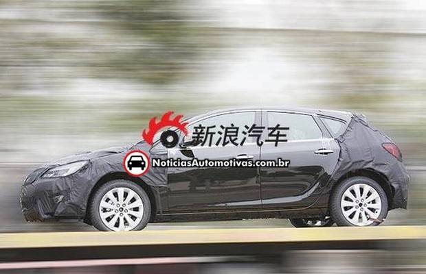 buick hrv flagrado e o futuro novo astra chines 2 Buick HRV flagrado é o futuro novo Astra chinês