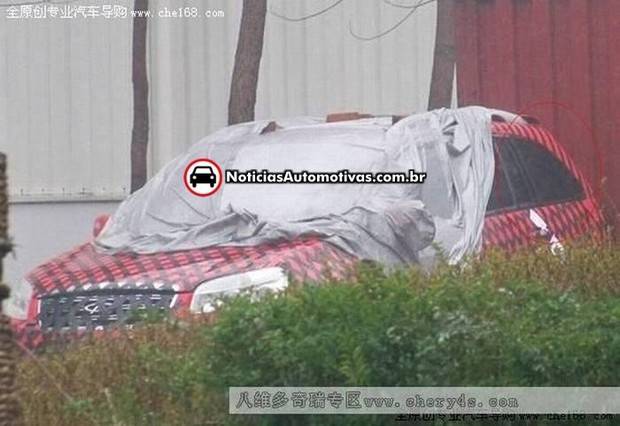 Chery Tiggo 6 é flagrado parcialmente descoberto na China chery tiggo 6 e flagrado parcialmente descoberto na china 2 Chery Tiggo 6 é flagrado parcialmente descoberto na China