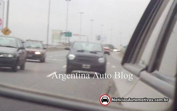 chevrolet agile e flagrado rodando em buenos aires 4 Chevrolet Agile é flagrado rodando em Buenos Aires