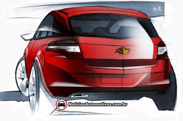 Chevrolet Agile: primeiras imagens são reveladas chevrolet agile primeiras imagens 2 Chevrolet Agile: primeiras imagens são reveladas
