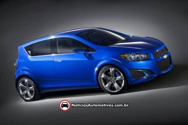 chevrolet aveo rs concept 1 Chevrolet Aveo RS Concept: o Aveo se torna um compacto mais interessante