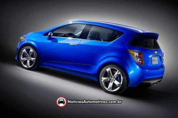 chevrolet aveo rs concept 2 Chevrolet Aveo RS Concept: o Aveo se torna um compacto mais interessante