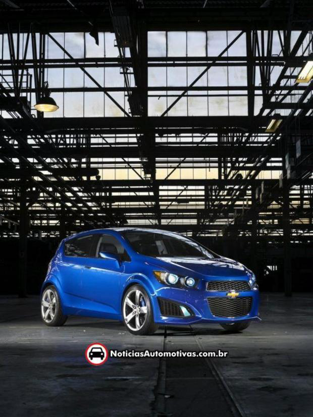 chevrolet aveo rs concept 3 Chevrolet Aveo RS Concept: o Aveo se torna um compacto mais interessante