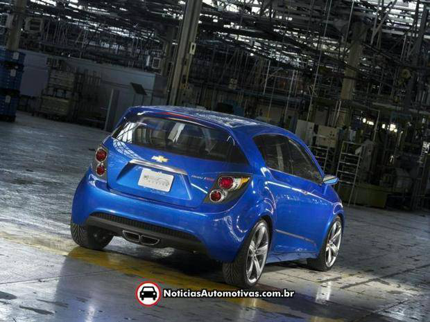 chevrolet aveo rs concept 4 Chevrolet Aveo RS Concept: o Aveo se torna um compacto mais interessante