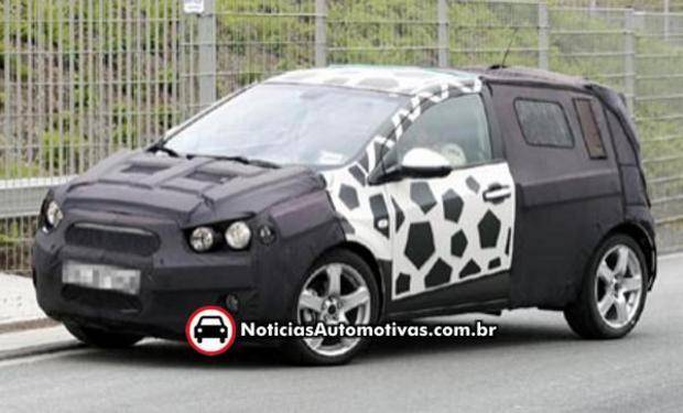 chevrolet aveo viva nurburgring msn 1 Chevrolet Aveo é flagrado em Nurburgring, especula se que ele será o nosso Viva