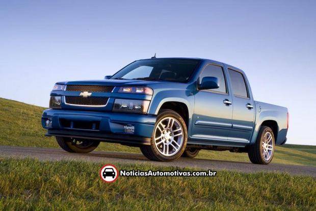 chevrolet colorado 2010 gmc canyon 2010 1 GM poderá tirar de linha as pickups Chevrolet Colorado e GMC Canyon