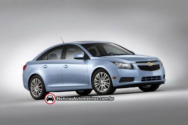 1x1.trans Chevrolet Cruze Eco não tem estepe, com isso fica 12 quilos mais leve