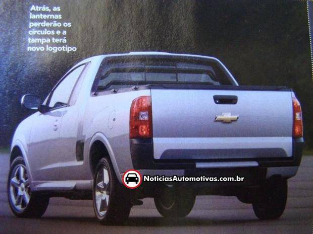 chevrolet montana especulacao revista 3 Especulação, pra que te quero: Chevrolet Montana poderia receber este visual (??)